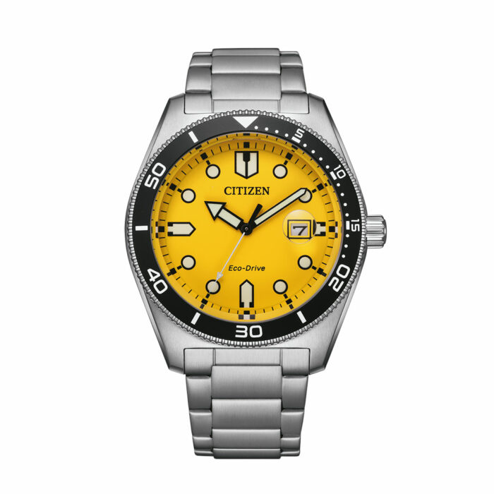 Citizen Sunset Eco Drive Gelb Uhr AW1760-81Z