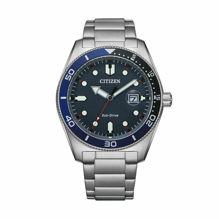 Citizen Sunset Eco Drive Blau Uhr AW1761-89L