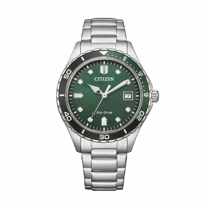 Citizen Platform AW1828-80X Grünes Zifferblatt Uhr