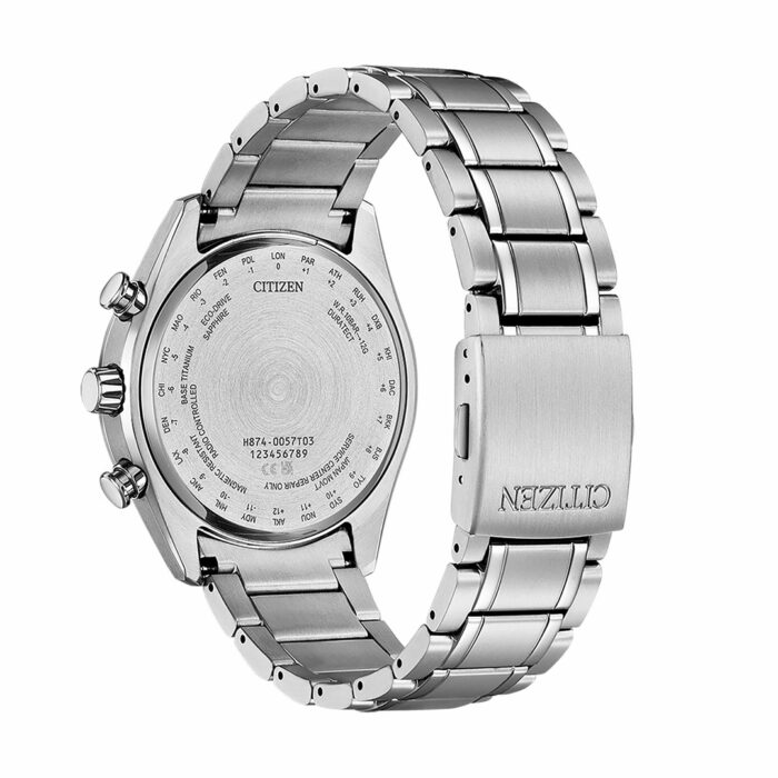Citizen Uhr Radio Controlled Mondphase Tsuki-yomi BY1018-80E – Bild 5