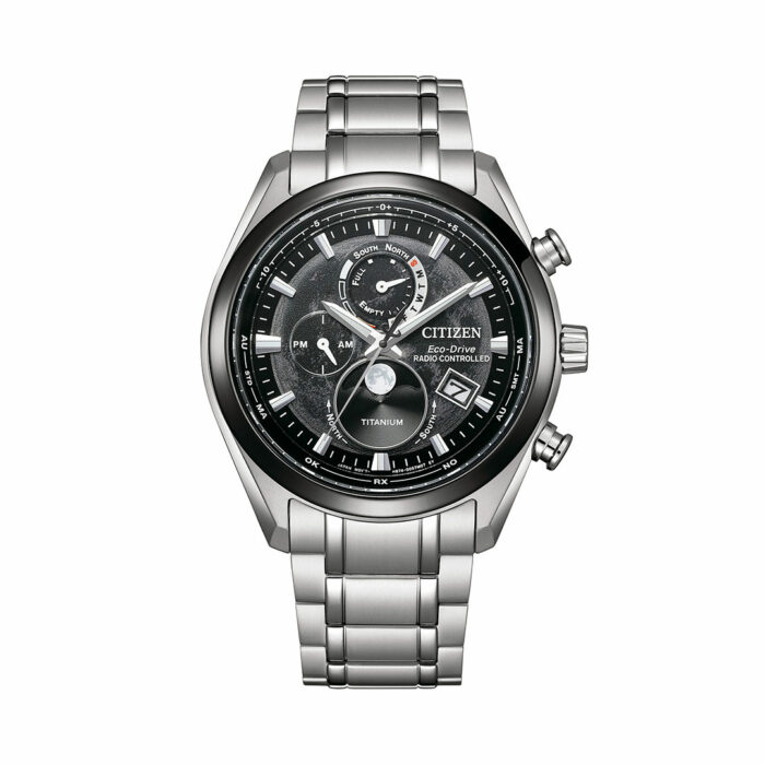 Citizen Uhr Radio Controlled Mondphase Tsuki-yomi BY1018-80E