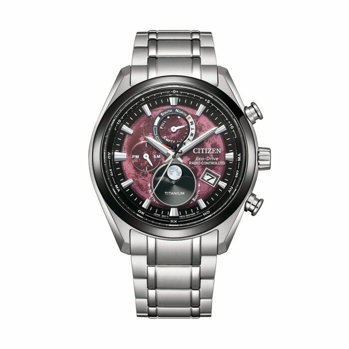 Citizen Radio Controlled Moonphase Uhr BY1018-80X Rot