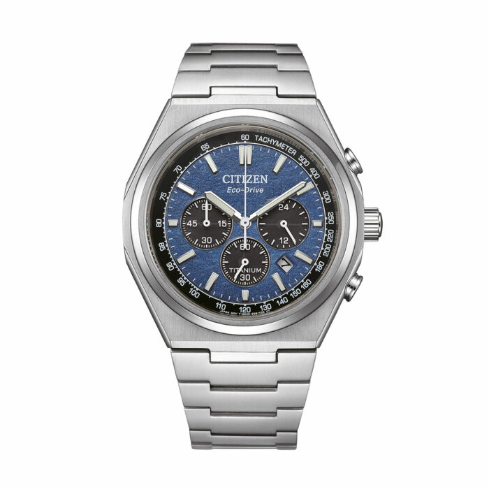 Citizen Super Titanium Blaues Zifferblatt Uhr CA4610-85L