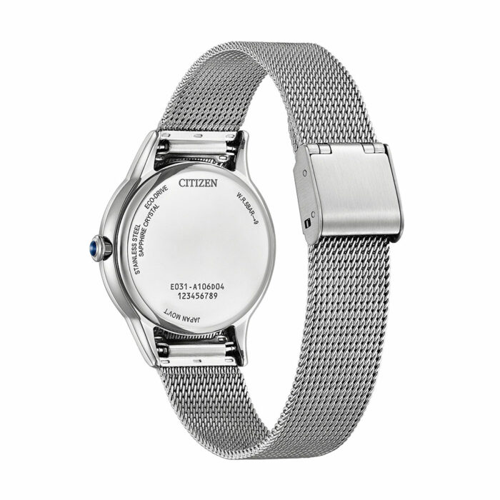 Citizen L Eco-drive Edelstahl Uhr EM1150-86D – Bild 2