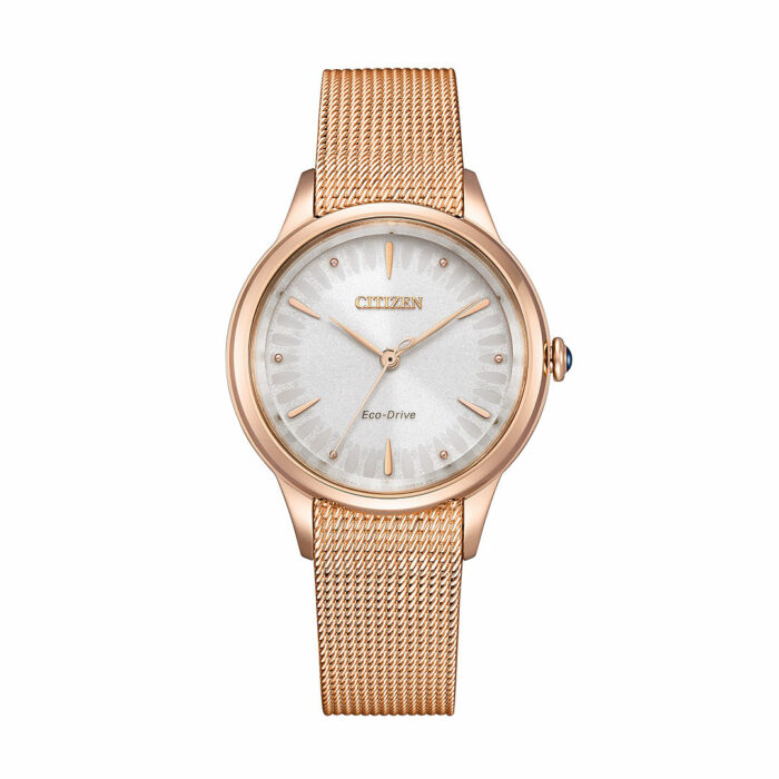 Citizen L Eco-Drive Roségold Uhr EM1153-88A