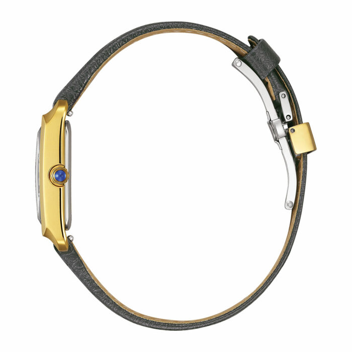Citizen L Elongated Square Lederarmband Uhr EW5622-09P – Bild 2