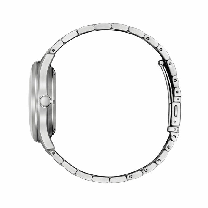 Citizen Mechanik Weißes Zifferblatt Uhr NH8391-51A – Bild 2