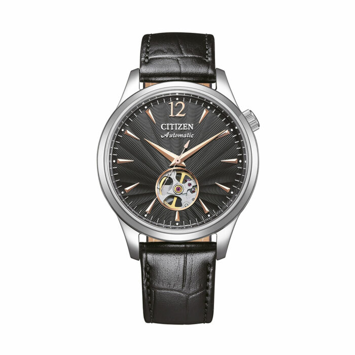 Citizen Platform Classic Open Heart Schwarz Uhr NH9131-14E