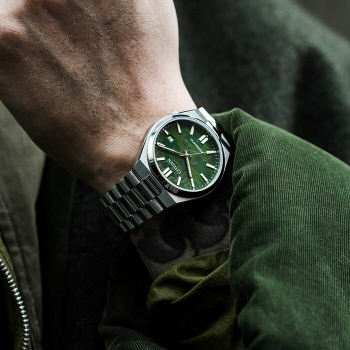 Citizen Tsuyosa Militär Automatikuhr NJ0159-86X – Bild 2