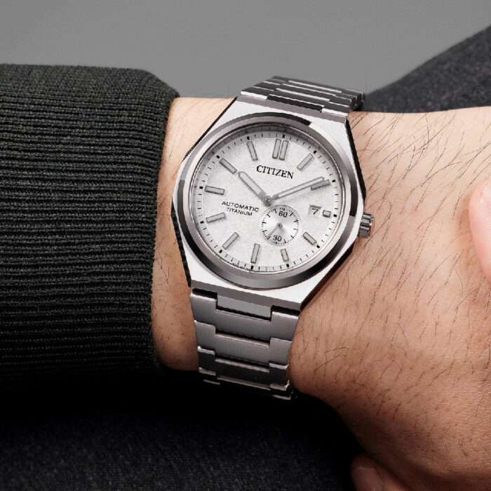 Citizen Super Titanium Weiß Uhr NJ0180-80A – Bild 2