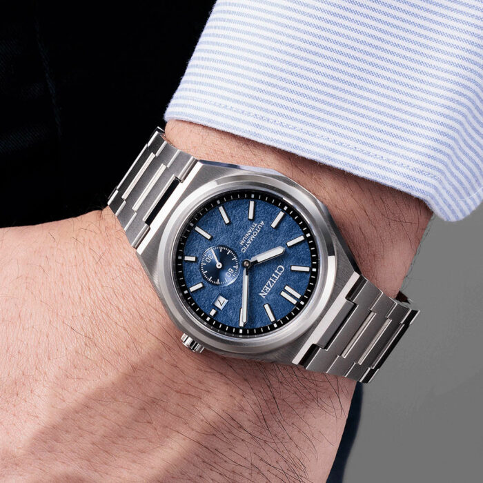 Citizen Super Titanium Zenshin Blau Uhr NJ0180-80L – Bild 2