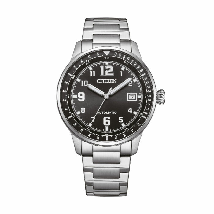 Citizen Urban Military Schwarz Uhr NJ0190-51E