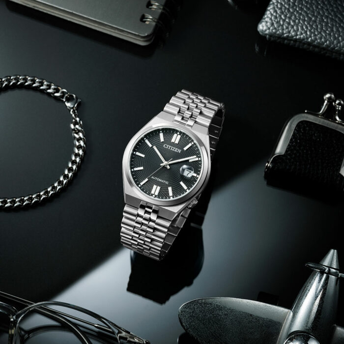 Citizen Tsuyosa 60 Schwarz Uhr NK0020-55E – Bild 4