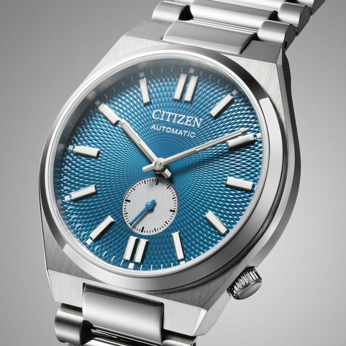 Citizen Tsuyosa Kleine Sekunde Blau Uhr NK5010-51L – Bild 4