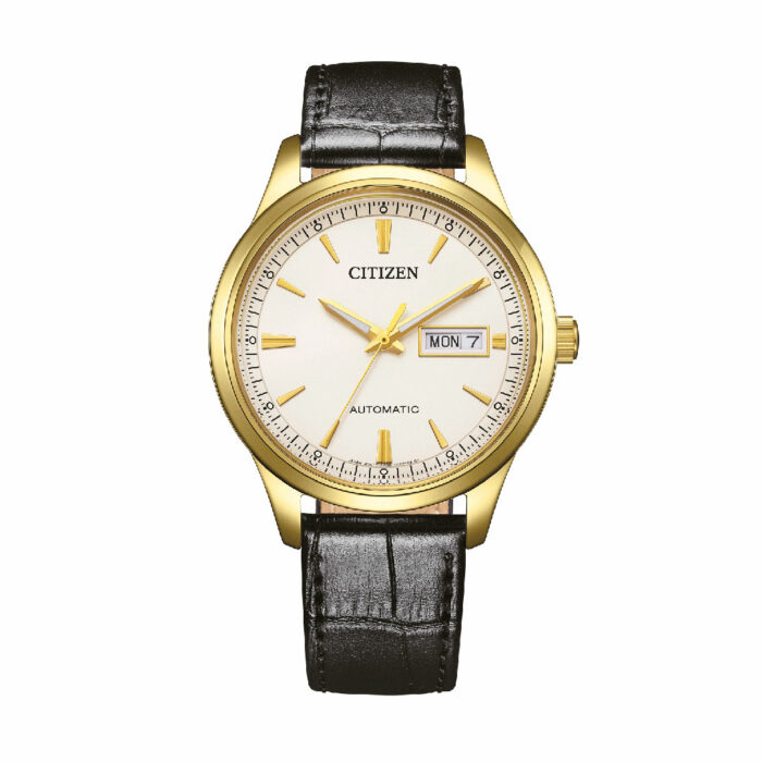 Citizen Platform Mechanical Lederarmband Uhr NY4059-09A