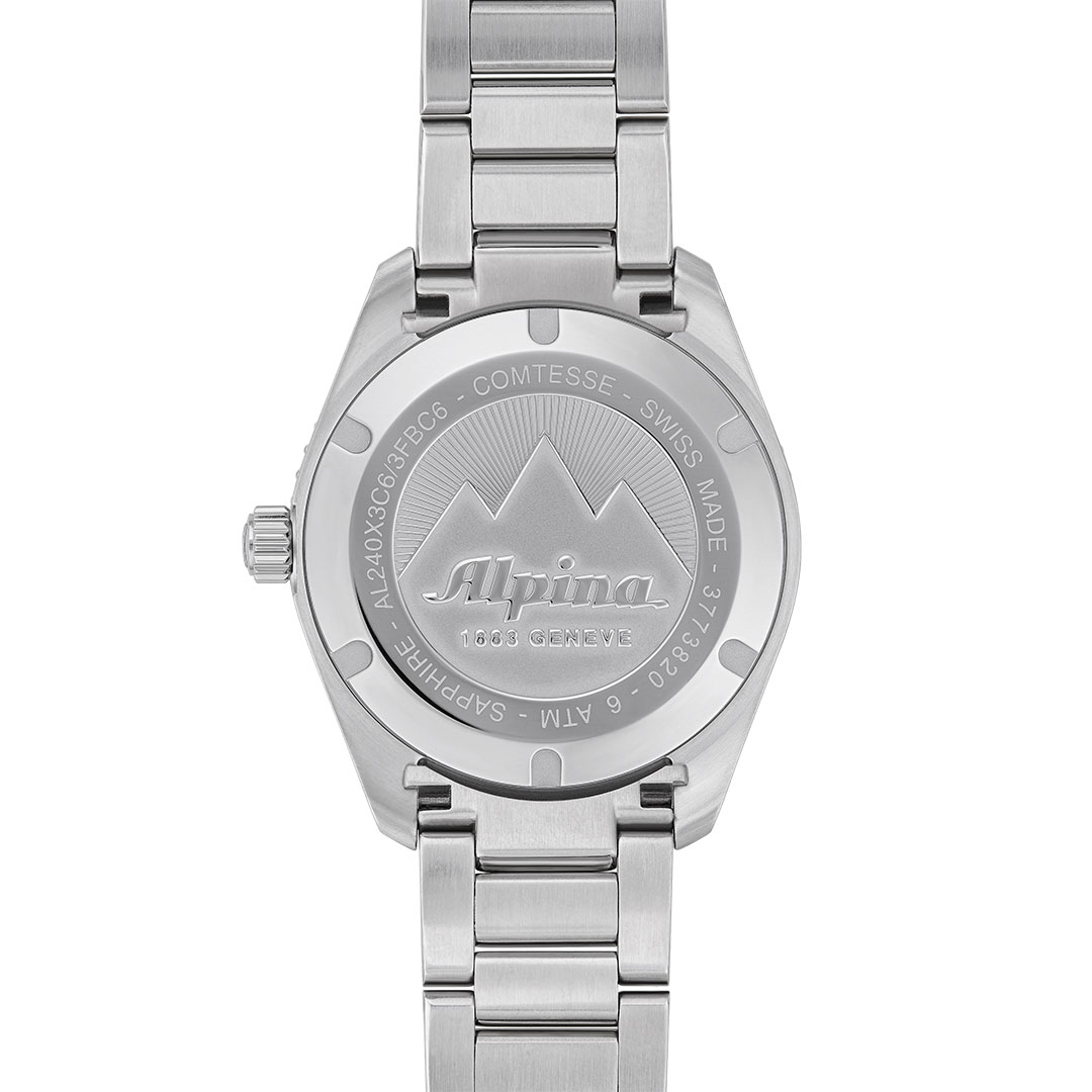 Alpina Alpiner Comtesse Quarzuhr AL-240LN3C6B – Bild 3