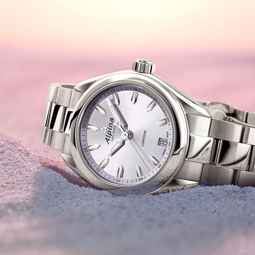 Alpina Comtesse Uhr Lila Zifferblatt AL-240LP2C6B – Bild 3