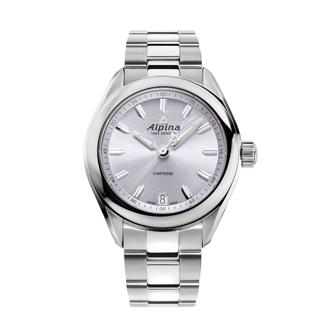 Alpina Comtesse Uhr Lila Zifferblatt AL-240LP2C6B