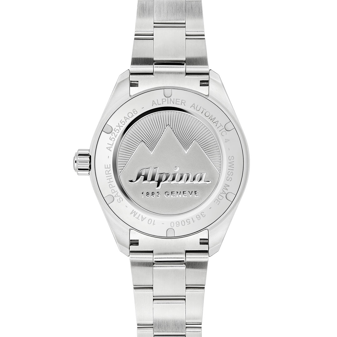 Alpina Alpiner 4 Automatikuhr Stahl Grünes Zifferblatt AL-525GR5AQ6B – Bild 2