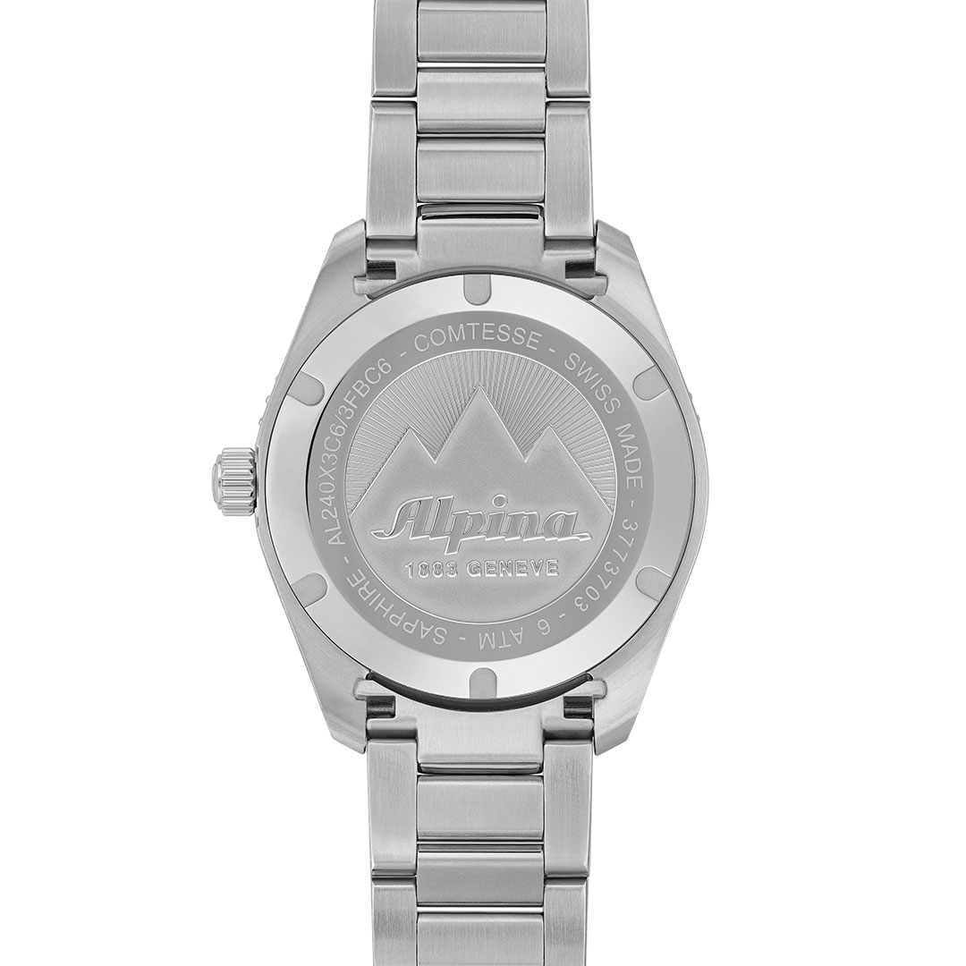 Alpina Alpiner Comtesse Uhr Weißes Zifferblatt AL-240S3NC6B – Bild 3