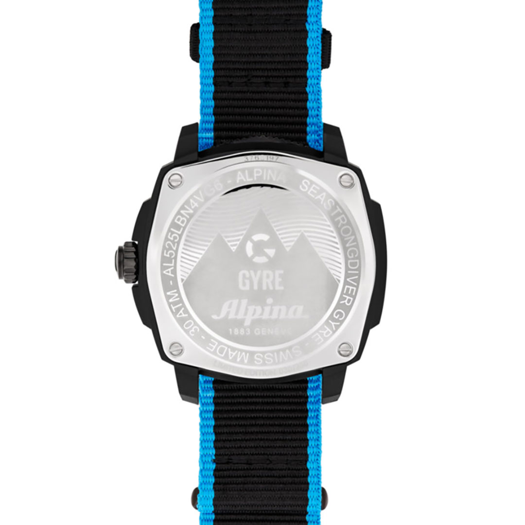 Alpina Seastrong Diver Gyre Uhr AL-525LBN4VG6 – Bild 3