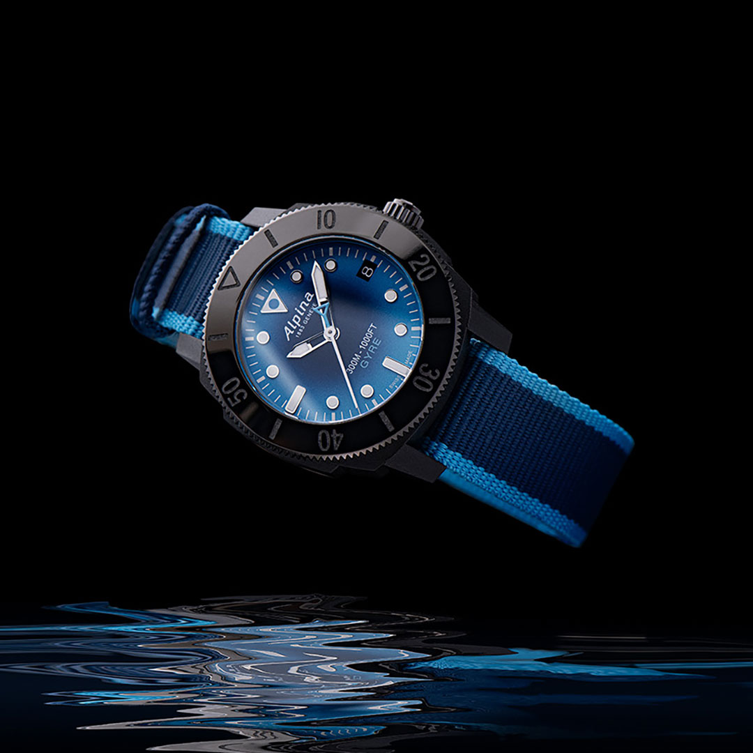 Alpina Seastrong Diver Gyre Uhr AL-525LNSB3VG6 – Bild 3