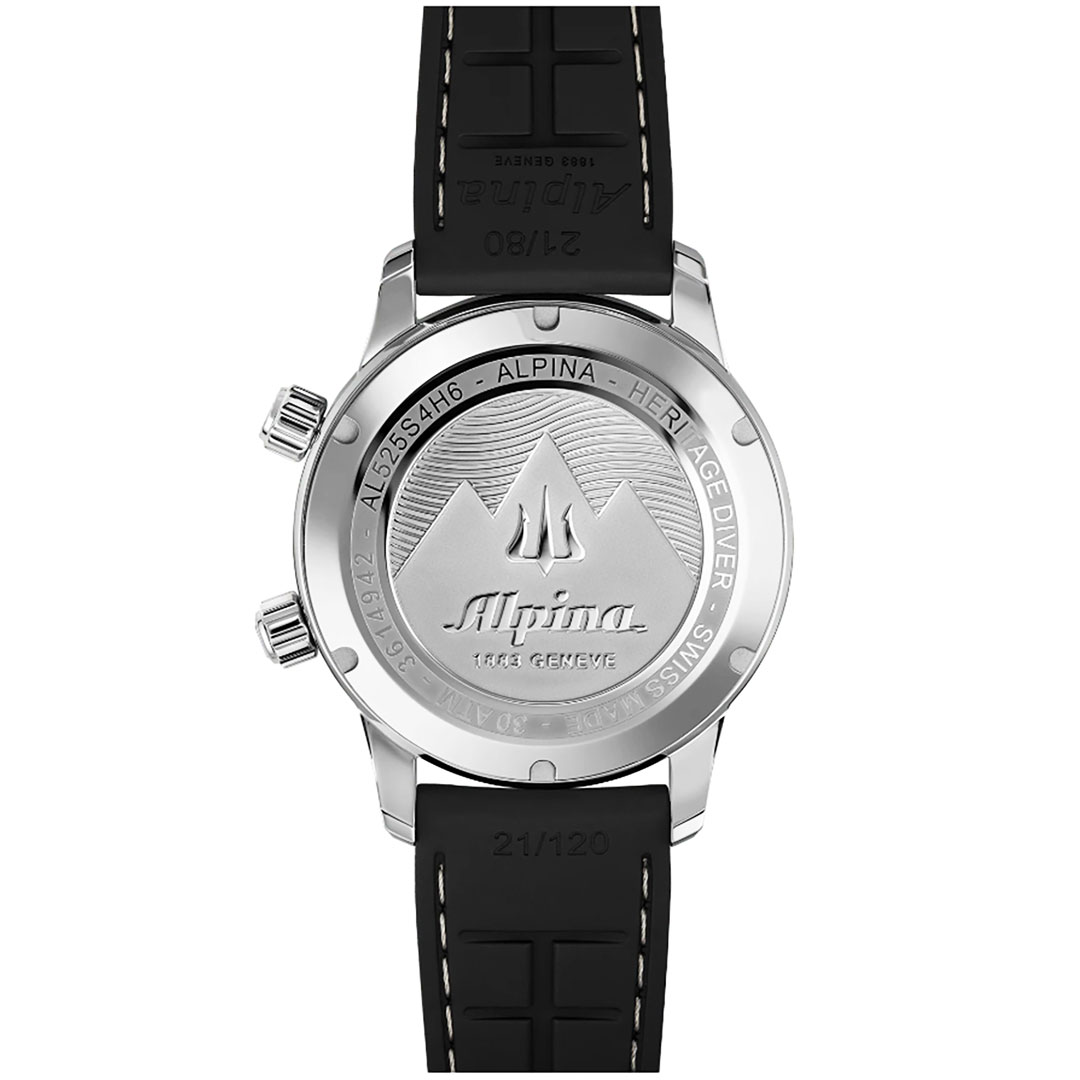 Alpina Seastrong Diver 300 Heritage Uhr AL-525S4H6 – Bild 5