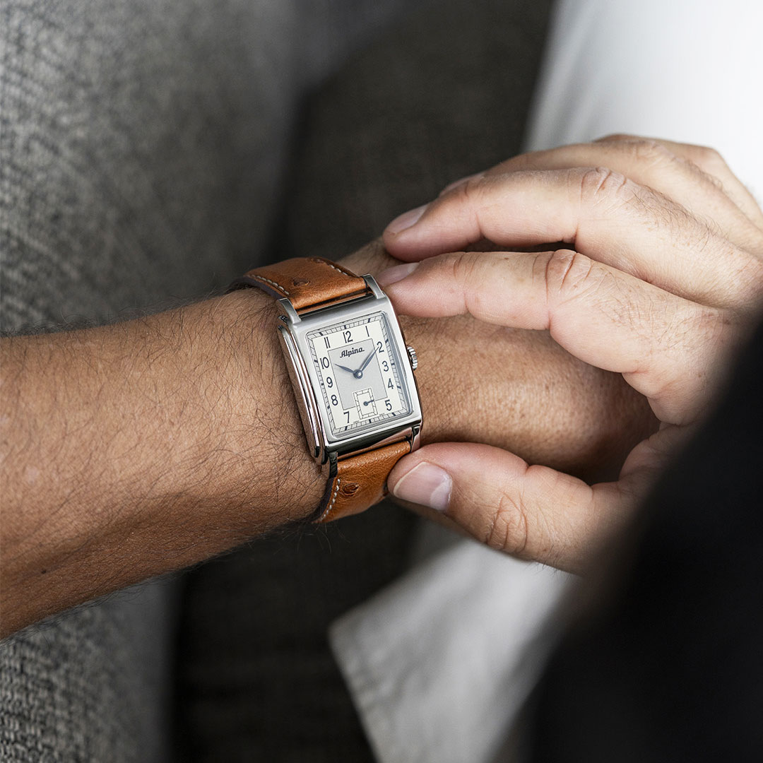 Alpina Heritage Carrée Uhr 140 Years AL-530SAC3C6 – Bild 2