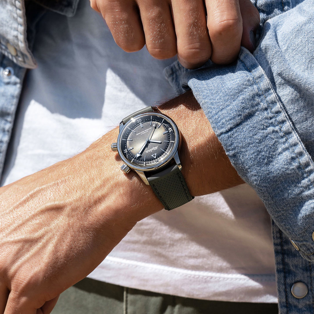 Alpina Heritage Seastrong Diver 300  Uhr Grün AL-520GR4H6 – Bild 4