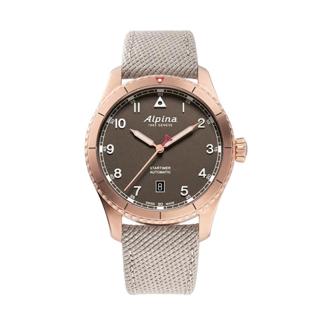 Alpina Startimer Pilot Automatikuhr Rosa AL-525BR4S24