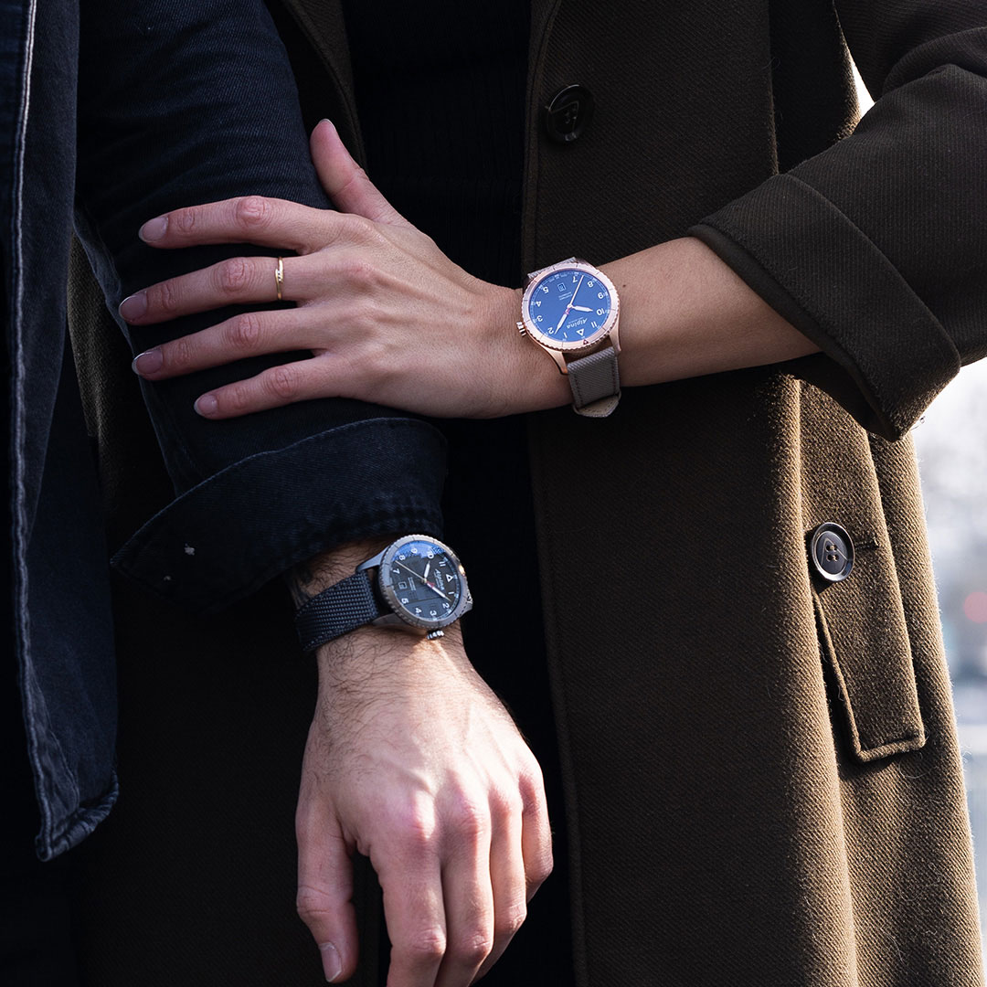 Alpina Startimer Pilot Uhr Schwarz AL-525G4TS26 – Bild 5